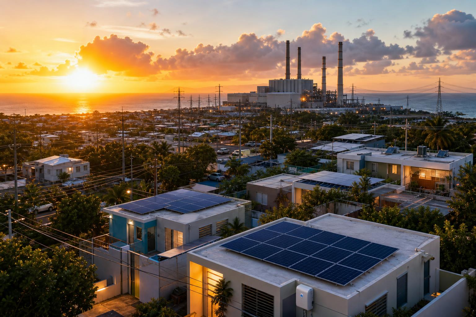 Puerto Rico: poca reserva eléctrica eleva riesgo de apagones