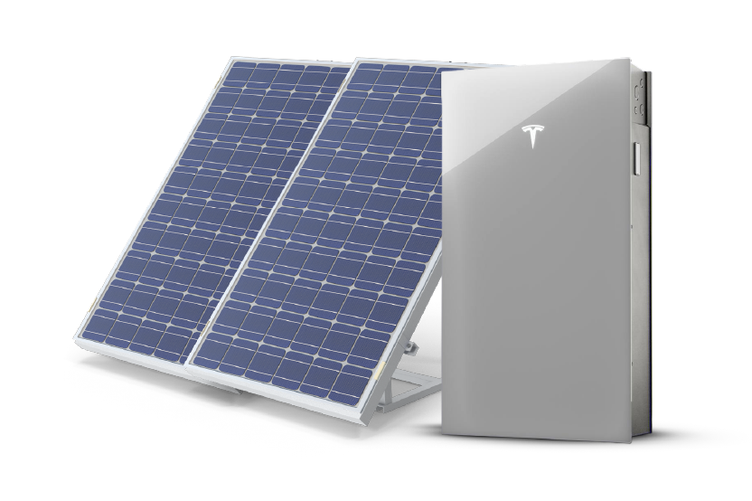 Sistema solar con batería.